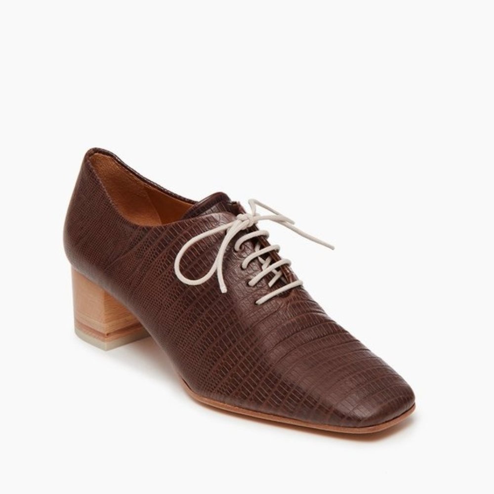 NWB Coclico Gili Heeled Oxfords Sz 38 (8)